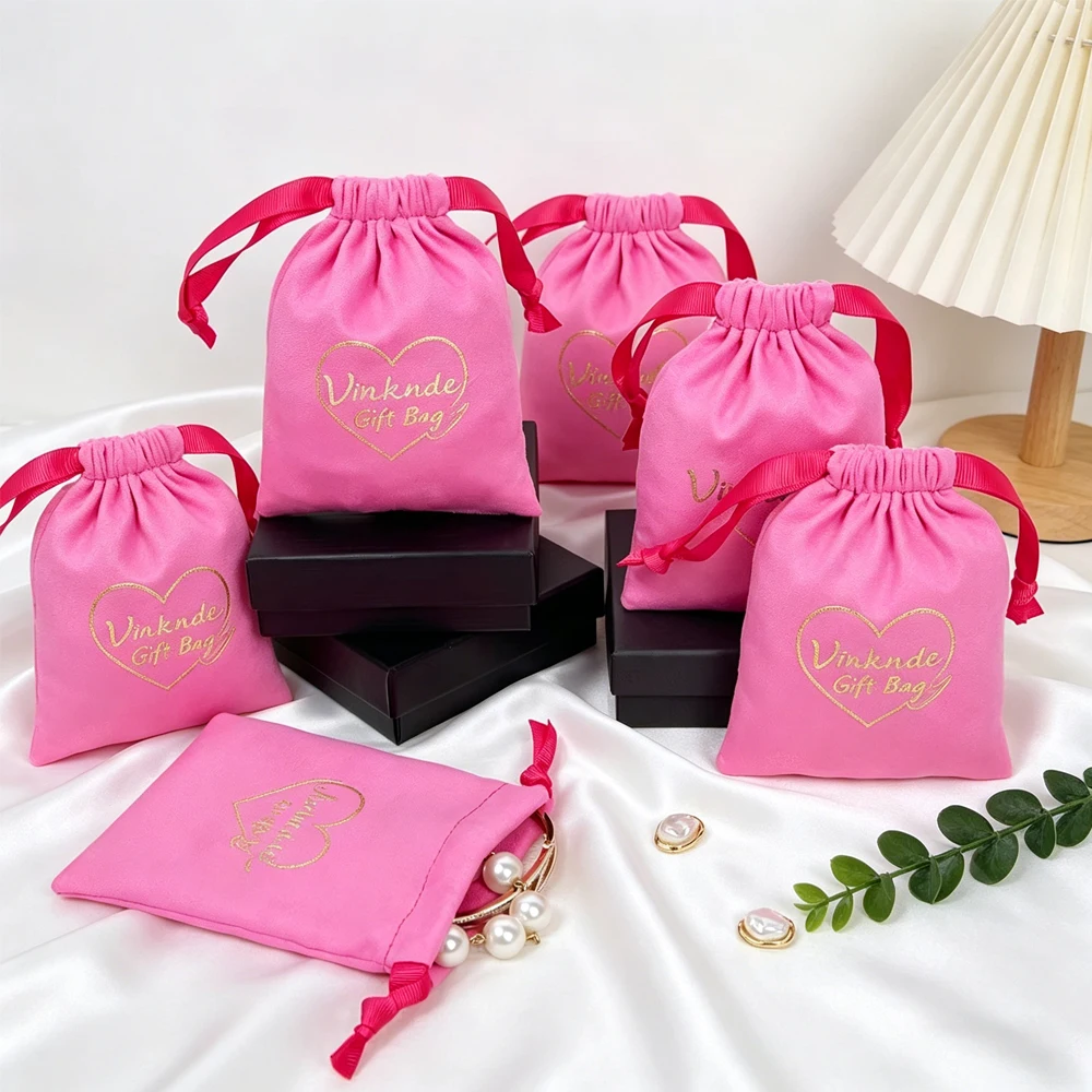 50Pcs Personalized Logo Flannel Velvet Jewelry Bag Earring Ring Stud Bracelet Pendant Cosmetic Oil Wedding Gift Candy Organizer
50Pcs Personalized Logo Flannel Velvet Jewelry Bag Earring Ring Stud Bracelet Pendant Cosmetic Oil Wedding Gift Candy Organizer
