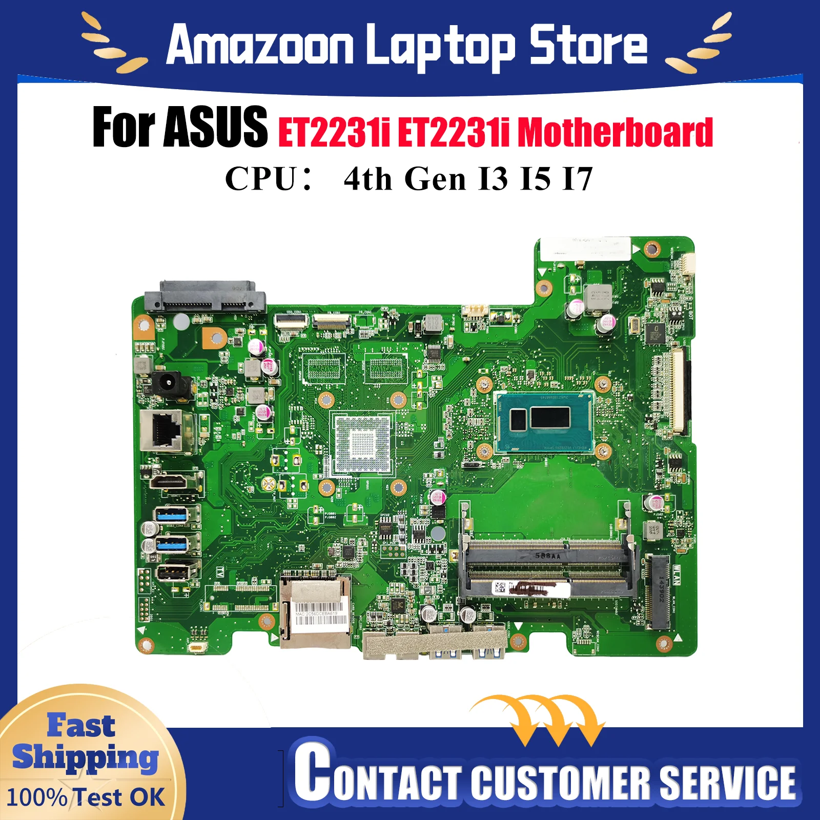 ET2231i Материнская плата для ноутбука ASUS AIO ET2231i ET2231 Материнская плата с процессором I3 I5 I7 100% тестирование ОК быстрая доставка Высокое качество
ET2231i Материнская плата для ноутбука ASUS AIO ET2231i ET2231 Материнская плата с процессором I3 I5 I7 100% тестирование ОК быстрая доставка Высокое качество