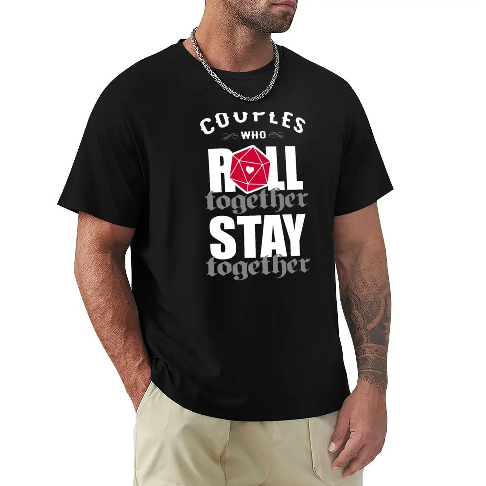 Couples who roll together, stay together D20 T-Shirt anime stuff vintage anime shirt black t-shirts for men
Couples who roll together, stay together D20 T-Shirt anime stuff vintage anime shirt black t-shirts for men