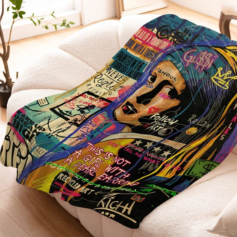 Pop Art Decorative Sofa Blanket Warm Winter Knee Bed Fleece Camping Flannel Fluffy Soft Blankets Microfiber Bedding King Size
Pop Art Decorative Sofa Blanket Warm Winter Knee Bed Fleece Camping Flannel Fluffy Soft Blankets Microfiber Bedding King Size