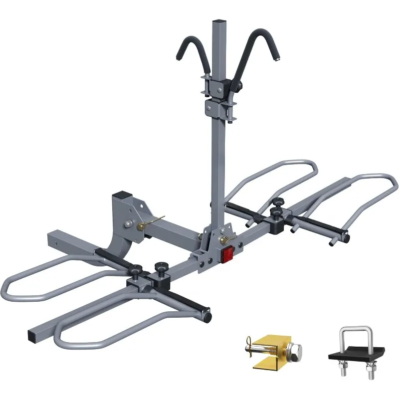 Hitch Bike Rack, Wobble Free Smart Tilting Bike Rack, Foldable 2-Bike Rack for Standard, Fat Tire and E-Bike, 2-Bike 18 
Hitch Bike Rack, Wobble Free Smart Tilting Bike Rack, Foldable 2-Bike Rack for Standard, Fat Tire and E-Bike, 2-Bike 18