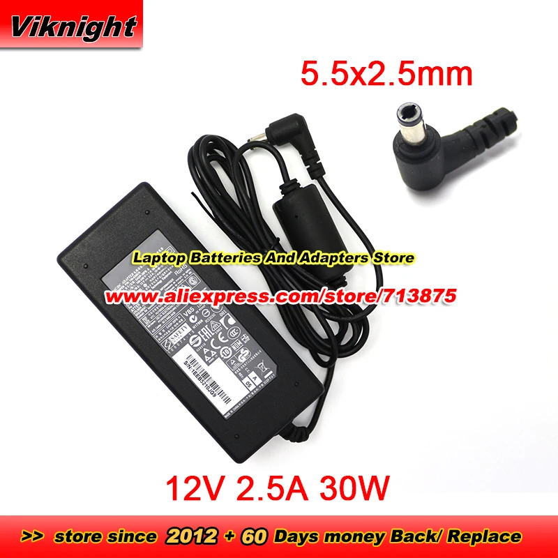 Genuine EADP-30FB A for Juniper P/N 740-029979 AC Adapter 12V 2.5A 30W Power Supply With 5.5X2.5mm Tip
Genuine EADP-30FB A for Juniper P/N 740-029979 AC Adapter 12V 2.5A 30W Power Supply With 5.5X2.5mm Tip