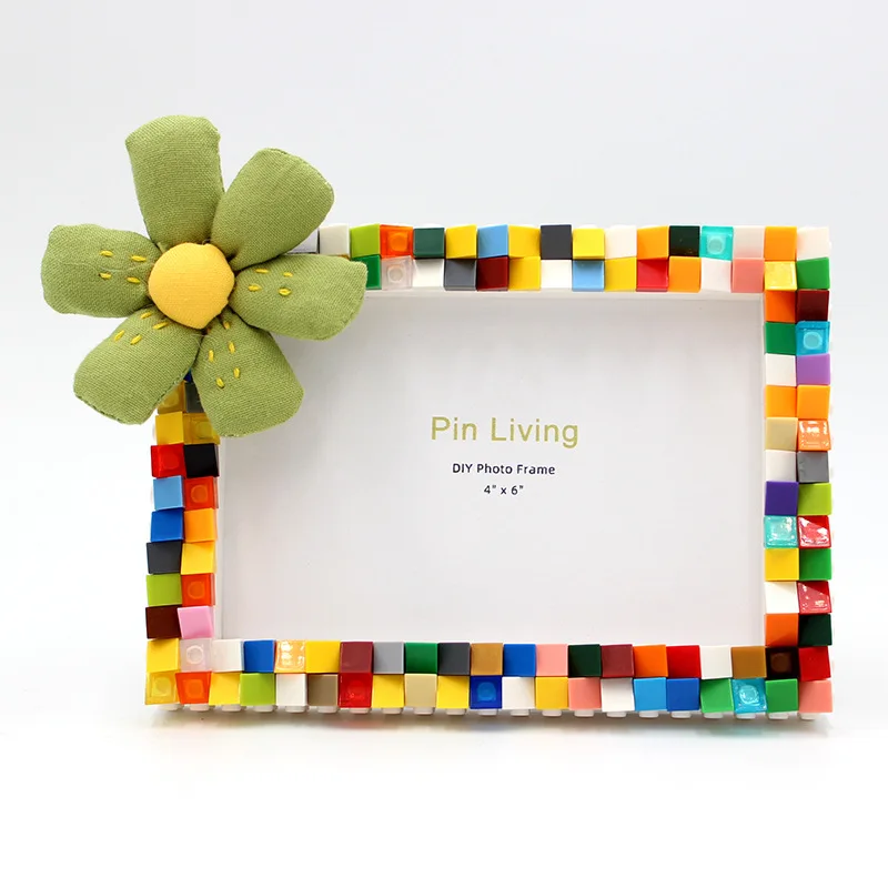 Creative DIY Handmade Building Block Photo Frame Table Top Display Children Parent Child Simple Making Gifts Picture Frame
Creative DIY Handmade Building Block Photo Frame Table Top Display Children Parent Child Simple Making Gifts Picture Frame