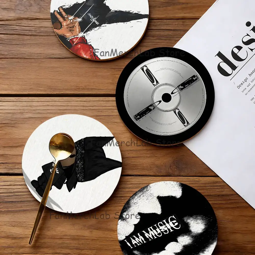 P-Playboi AM Music C-Carti Round Coaster Non-slip table mat Insulated Coasters Kitchen Dining Room Tabletop Decor
P-Playboi AM Music C-Carti Round Coaster Non-slip table mat Insulated Coasters Kitchen Dining Room Tabletop Decor