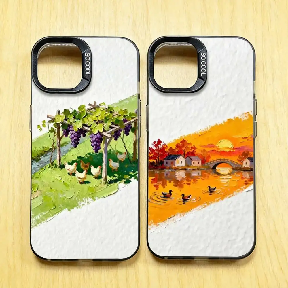 Rural Scenery Art Phone Case for iPhone 17 16 15 Pro Plus 14 13 12 Max Air Mini X XS TPU Cover
Rural Scenery Art Phone Case for iPhone 17 16 15 Pro Plus 14 13 12 Max Air Mini X XS TPU Cover
