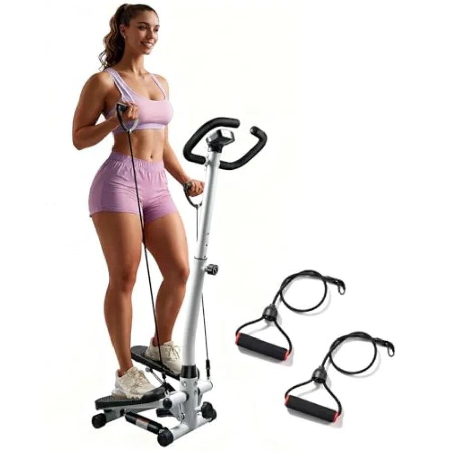 Twist Stepper with Handlebar, Stair Step Machine for Cardio Workout, Compact Home Exercise Equipment, 300LBS MAX Weight Capacit
Twist Stepper with Handlebar, Stair Step Machine for Cardio Workout, Compact Home Exercise Equipment, 300LBS MAX Weight Capacit
