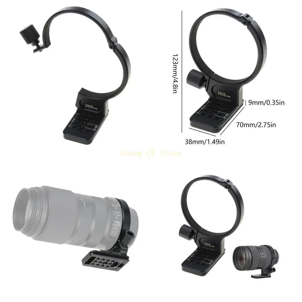 M5TD Tripod Mount Ring Lens Collar for Tamron 35-150mm 100-400mm Camera
M5TD Tripod Mount Ring Lens Collar for Tamron 35-150mm 100-400mm Camera