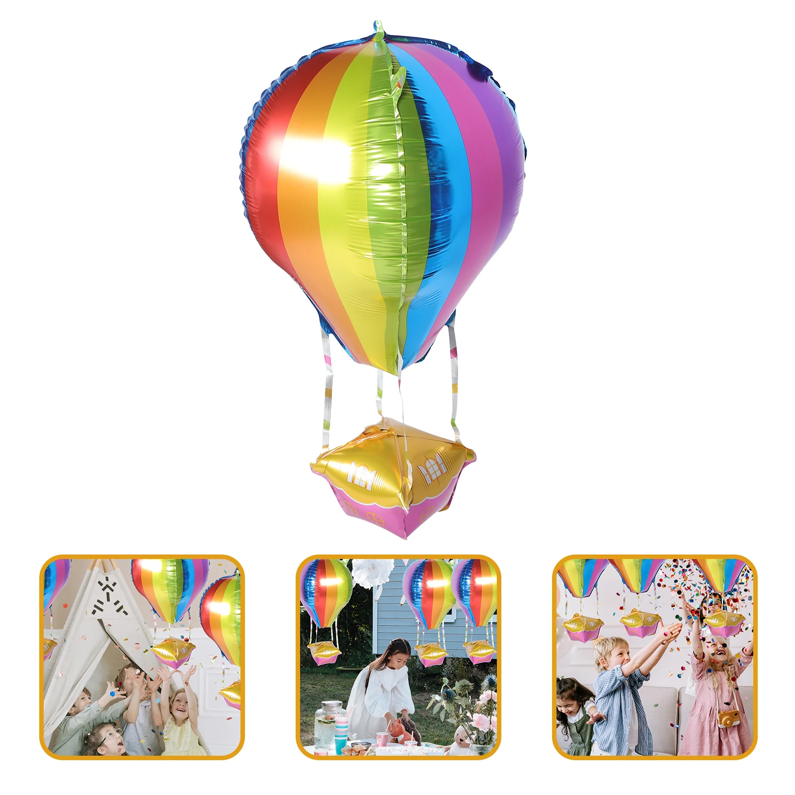 5 Pcs Hot Air Balloon Wedding Birthday Balloons Party Adornments Aluminum Film Classroom Decorations
5 Pcs Hot Air Balloon Wedding Birthday Balloons Party Adornments Aluminum Film Classroom Decorations