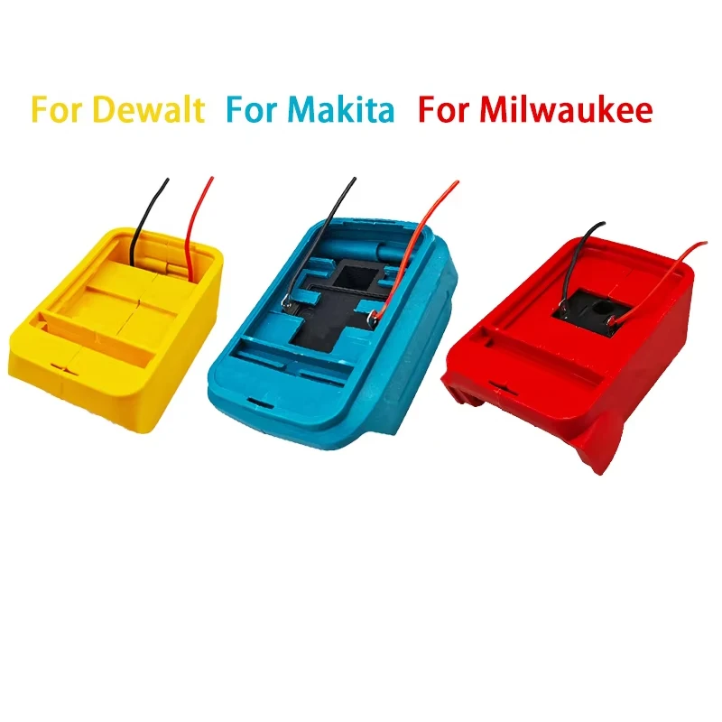 DIY Adapter Converter Base Charging Head Shell For Makita/DeWalt/Milwaukee 18V Lithium Battery Connector Power Socket
DIY Adapter Converter Base Charging Head Shell For Makita/DeWalt/Milwaukee 18V Lithium Battery Connector Power Socket