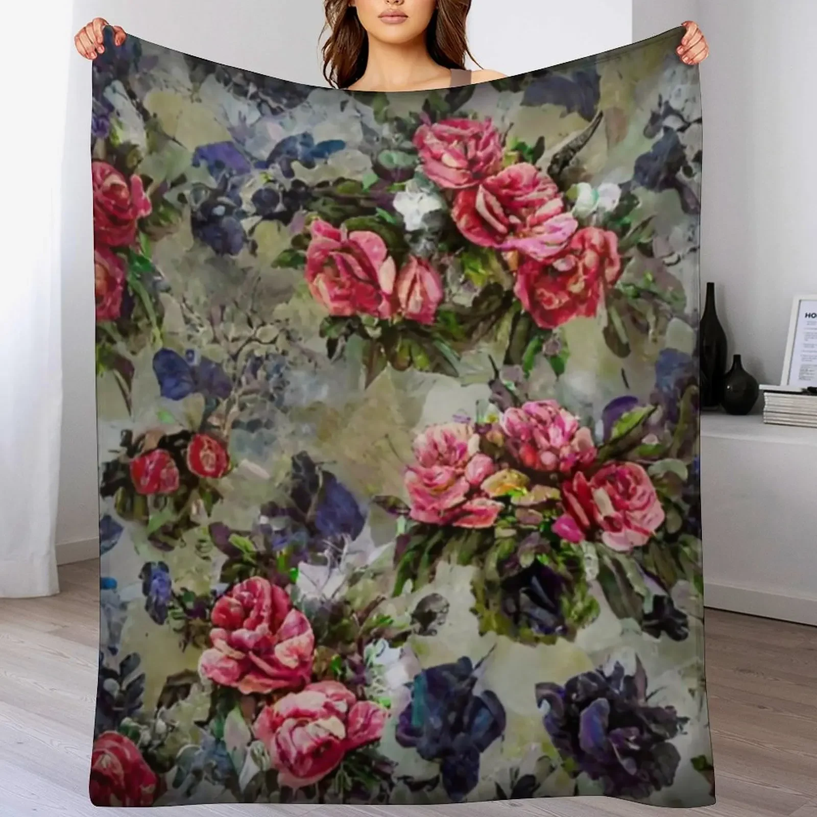 Retro Vintage Roses ~ Classic Antique Floral Pattern Throw Blanket Warm warm winter for babies Camping Blankets
Retro Vintage Roses ~ Classic Antique Floral Pattern Throw Blanket Warm warm winter for babies Camping Blankets