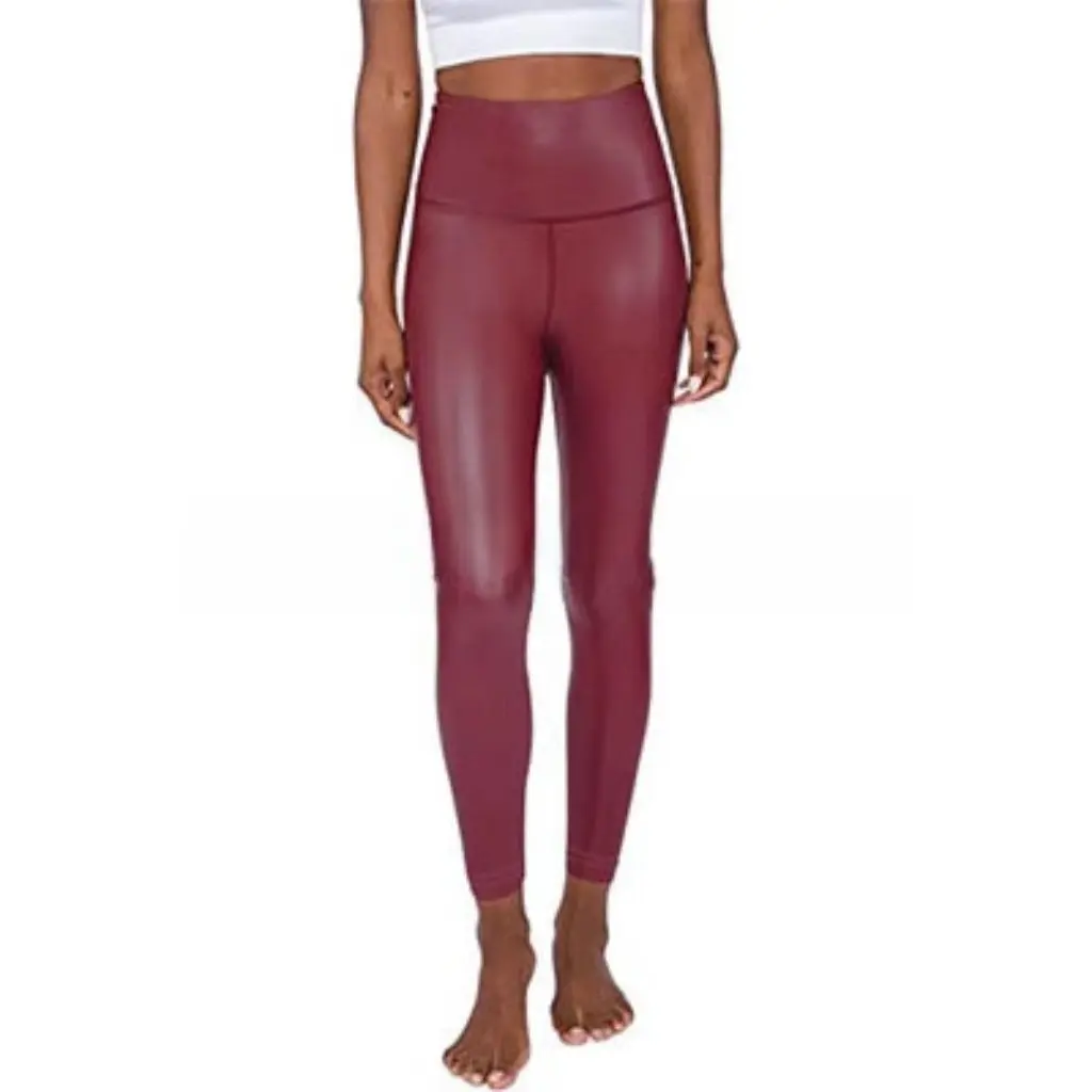 Элегантные тонкие однотонные леггинсы в европейском и американском стиле, модные брюки с высокой талией, женские брюки 
Элегантные тонкие однотонные леггинсы в европейском и американском стиле, модные брюки с высокой талией, женские брюки