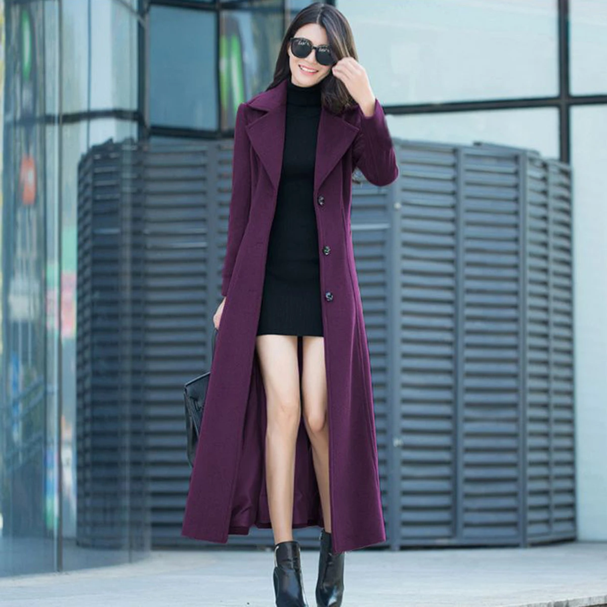 Woolen Coat Women's Suit Long Blazer Tuxedo Dress Single Breasted Jacket for Casual Daily Chic Outfits Customize
Woolen Coat Women's Suit Long Blazer Tuxedo Dress Single Breasted Jacket for Casual Daily Chic Outfits Customize