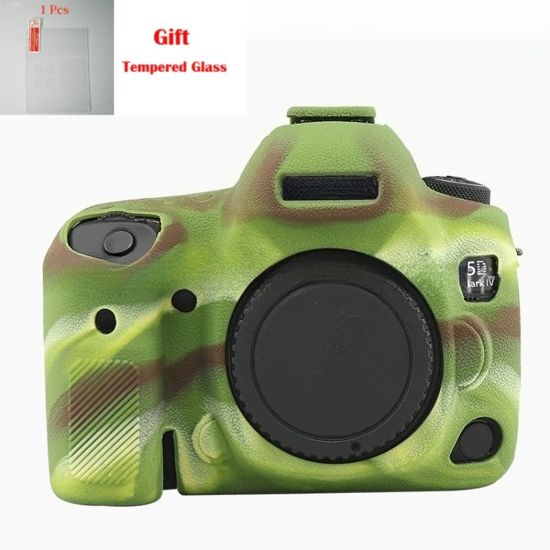 Camera Photography Protective Soft shell Case For Canon 5D Mark IV SLR camera silicone 5D4 rubber sleeve + free tempered film
Camera Photography Protective Soft shell Case For Canon 5D Mark IV SLR camera silicone 5D4 rubber sleeve + free tempered film