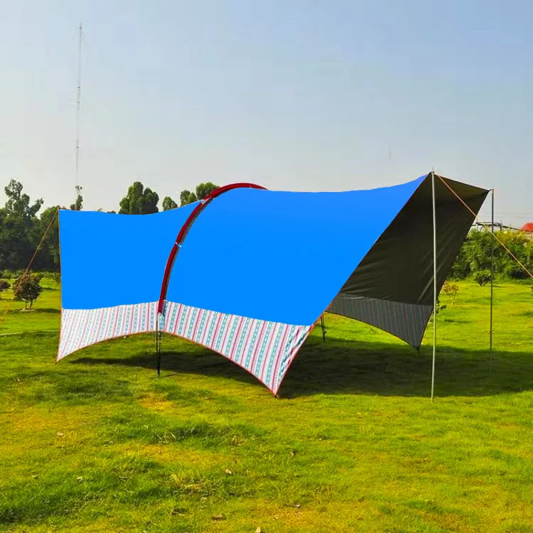 Canopy tent multi-person barbecue awning big canopy coated with silver glue beach canopy
Canopy tent multi-person barbecue awning big canopy coated with silver glue beach canopy
