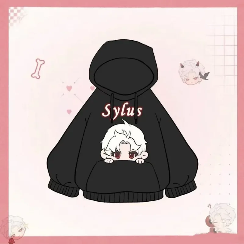 Game Anime Love and Deepspace Cosplay Sylus Autumn Winter Cartoon Hooded Sweatshirt Loose Men Women Hoodies Costume
Game Anime Love and Deepspace Cosplay Sylus Autumn Winter Cartoon Hooded Sweatshirt Loose Men Women Hoodies Costume