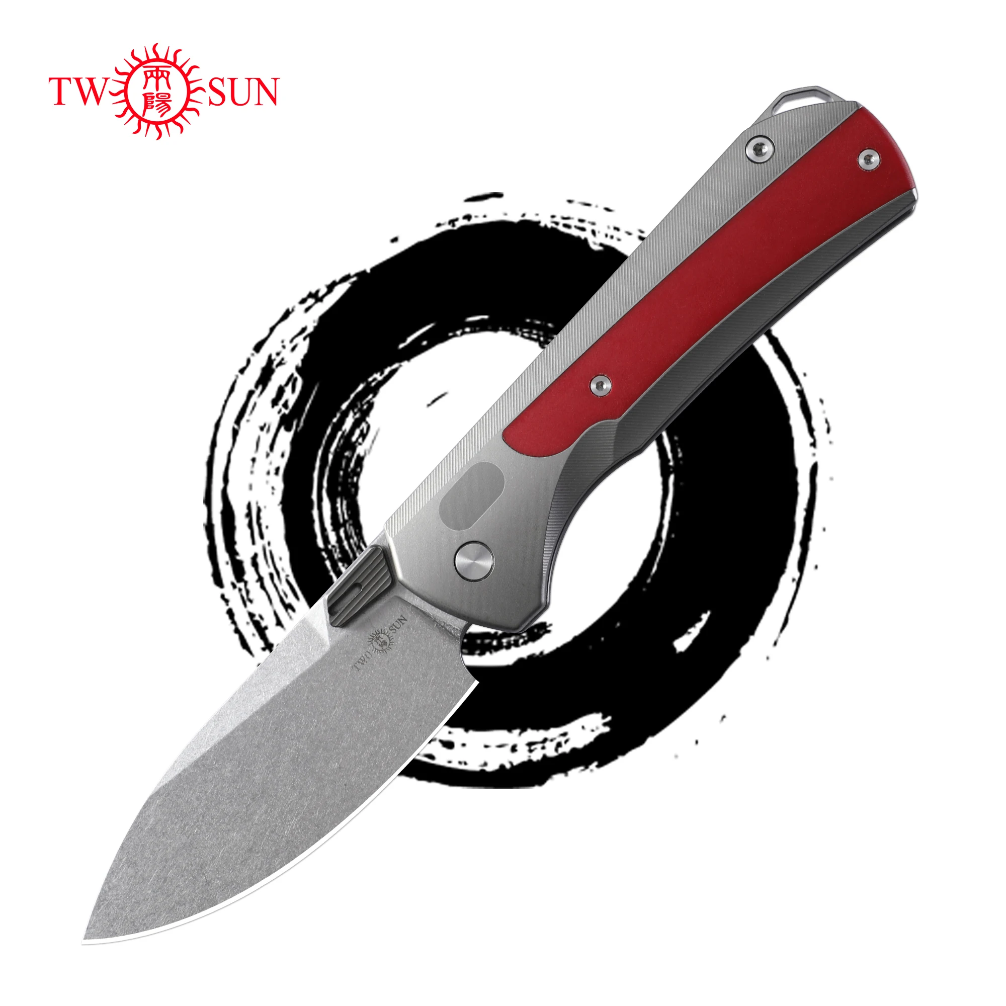 TWOSUN TS429 Складной карманный нож EDC для мужчин N690 Лезвие из титанового сплава с ручкой G10 Открытый кемпинг Тактический инструмент для выживания
TWOSUN TS429 Складной карманный нож EDC для мужчин N690 Лезвие из титанового сплава с ручкой G10 Открытый кемпинг Тактический инструмент для выживания