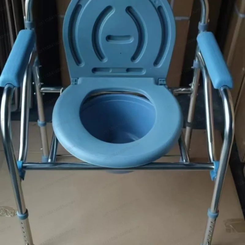 Foldable Stainless Steel Mobile Toilet Chair, Portable Bathroom Seat, Stand Up Aid for Elderly
Foldable Stainless Steel Mobile Toilet Chair, Portable Bathroom Seat, Stand Up Aid for Elderly
