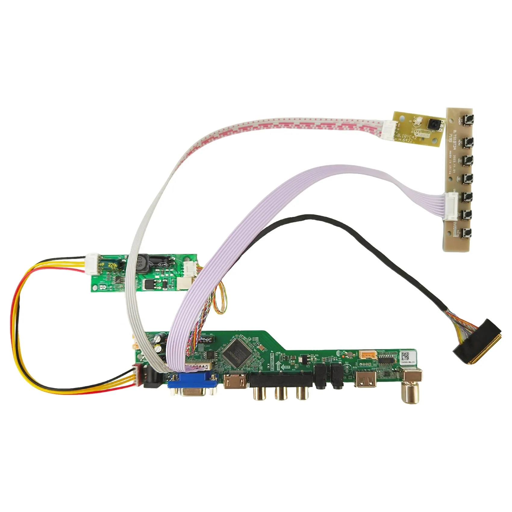 Lcd Display Board H/D Vga Av Usb Input Universal Lcd Tv Controller Board for 10.1Inch 1920X1200 B101UAN02.1 Lcd Screen
Lcd Display Board H/D Vga Av Usb Input Universal Lcd Tv Controller Board for 10.1Inch 1920X1200 B101UAN02.1 Lcd Screen