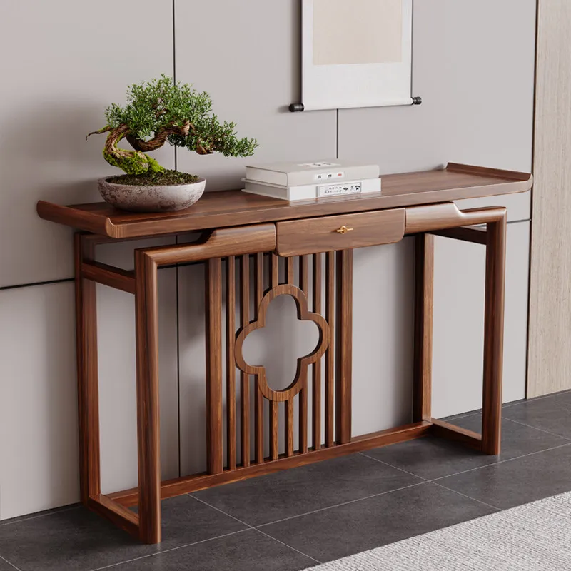 Copper and wood combined with new Chinese entrance tables and cabinets, all solid wood elm end view table,
Copper and wood combined with new Chinese entrance tables and cabinets, all solid wood elm end view table,