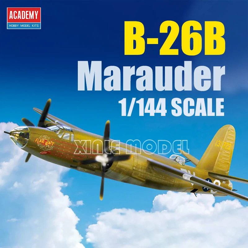 Модель Академии Собранный комплект модели самолета 12656 1/144 B-26B Marauder, бомбардировщик
Модель Академии Собранный комплект модели самолета 12656 1/144 B-26B Marauder, бомбардировщик