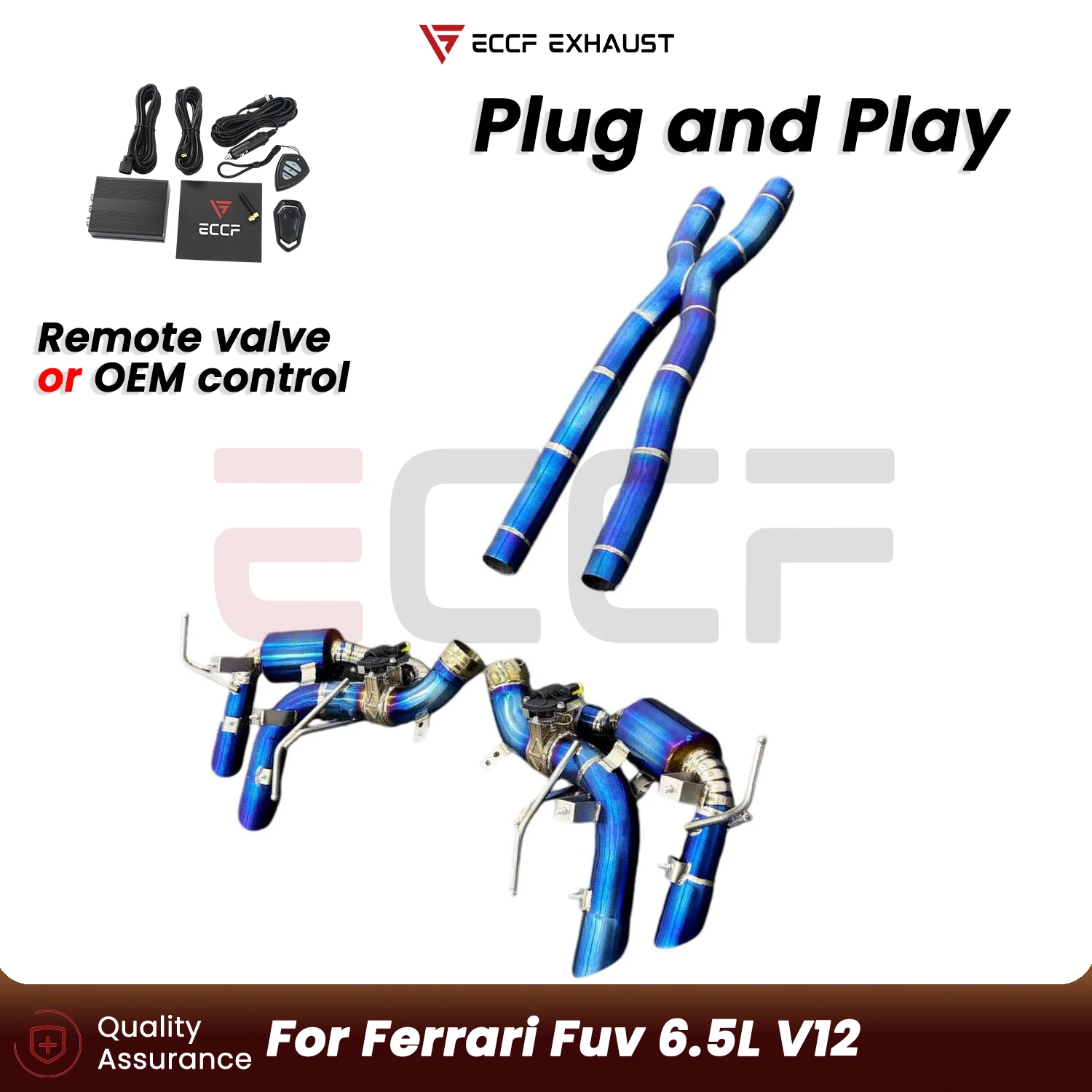 Aggressive Exhaust Sound Titanium Catback exhaust system For Ferrari Fuv 6.5L V12 Plug and Play Performance Upgrade
Aggressive Exhaust Sound Titanium Catback exhaust system For Ferrari Fuv 6.5L V12 Plug and Play Performance Upgrade