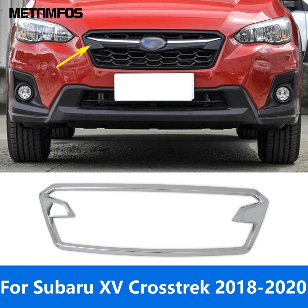 Exterior Accessories For Subaru XV Crosstrek SUV 2018 2019 2020 Chrome Front Center Grille Racing Grill Molding Trim Car Styling 
Exterior Accessories For Subaru XV Crosstrek SUV 2018 2019 2020 Chrome Front Center Grille Racing Grill Molding Trim Car Styling