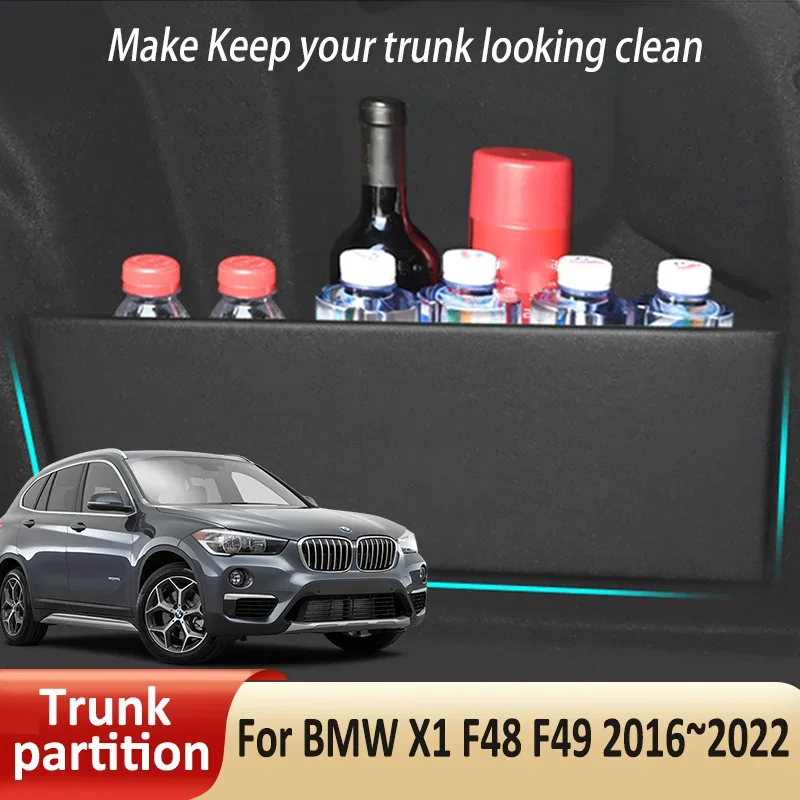 Car Organizer Trunk Side Partition For BMW X1 F48 F49 2016~2022 2017 2018 Auto Parts Interior Trunk Accessories Storage Tools
Car Organizer Trunk Side Partition For BMW X1 F48 F49 2016~2022 2017 2018 Auto Parts Interior Trunk Accessories Storage Tools