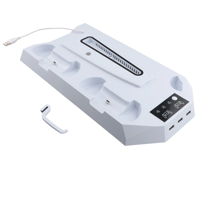 Hot Salevertical Cooling Stand For Ps5/Ps5 Slim Console Fast Charging Station For Playstation5 Gamepad Charging Dock
Hot Salevertical Cooling Stand For Ps5/Ps5 Slim Console Fast Charging Station For Playstation5 Gamepad Charging Dock