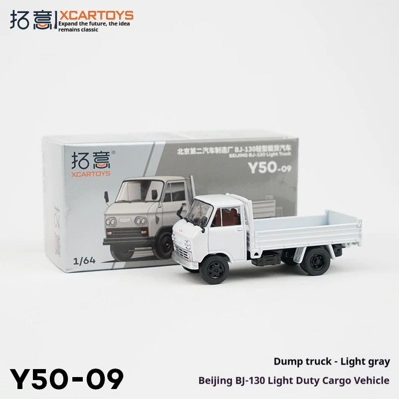 XCARTOYS Alloy 1:64 Scale Toy Car Model Beijing BJ-130 Light Duty Cargo Truck Short Axle Tipper Vehicle Non-Radio Controlled Toy
XCARTOYS Alloy 1:64 Scale Toy Car Model Beijing BJ-130 Light Duty Cargo Truck Short Axle Tipper Vehicle Non-Radio Controlled Toy