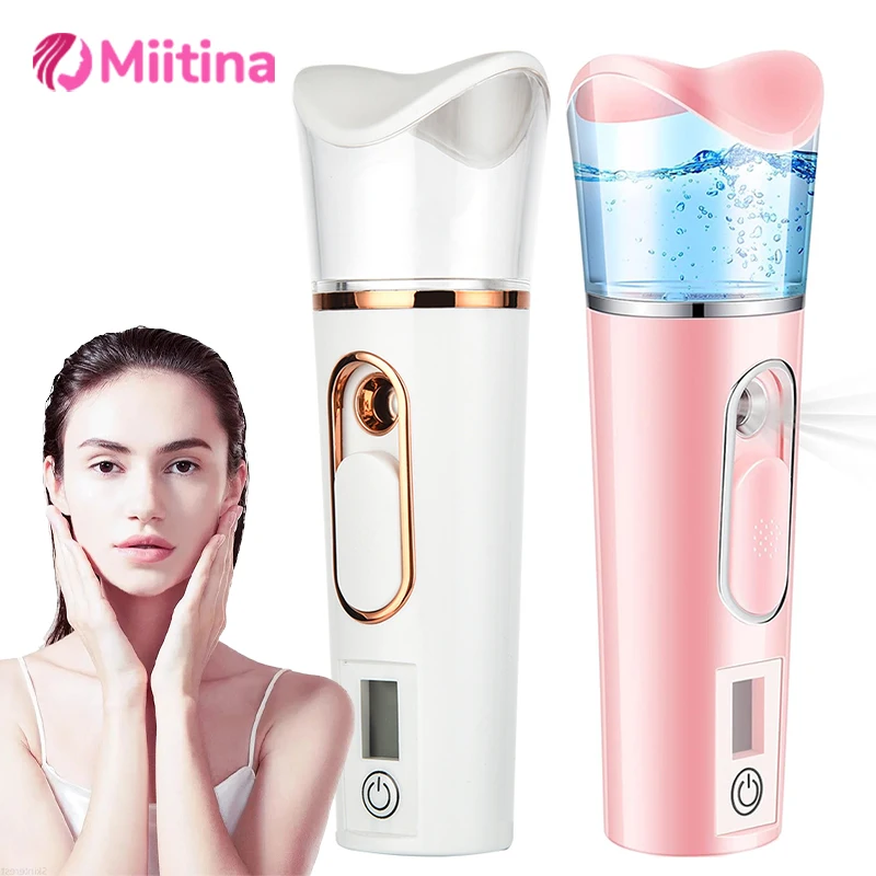 Mini Nano Spray Facial Mister Skin Moisture Testing Facial Air Humidifier Facial Sprayer Skin Care Machine Face Hydrating Care
Mini Nano Spray Facial Mister Skin Moisture Testing Facial Air Humidifier Facial Sprayer Skin Care Machine Face Hydrating Care