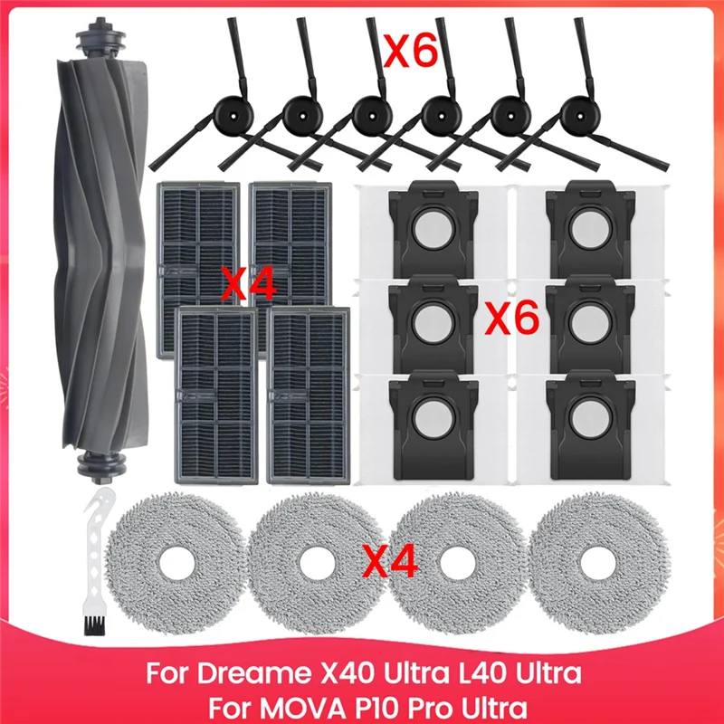ABUD-Replacement Parts For Dreame X40 Ultra L40 Ultra MOVA P10 Pro Ultra Vacuum Cleaner Parts
ABUD-Replacement Parts For Dreame X40 Ultra L40 Ultra MOVA P10 Pro Ultra Vacuum Cleaner Parts