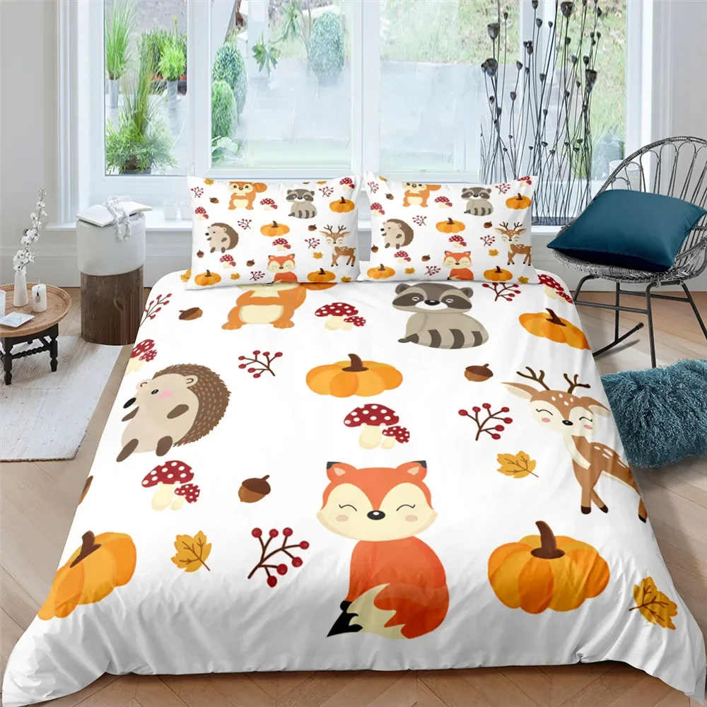 Nordic Bed Set Duvet Cover King Queen No Bed Sheet Cartoon Animal Bedding Set Kid Quilt Cover 2/3pcs Polyester Comforter Cover
Nordic Bed Set Duvet Cover King Queen No Bed Sheet Cartoon Animal Bedding Set Kid Quilt Cover 2/3pcs Polyester Comforter Cover
