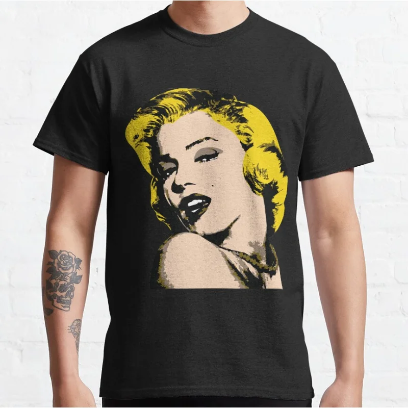 Famous actress Marilyn Monroe Vintage moviestar Graphic T Shirts large size Adult tops S-6XL 100% cotton
Famous actress Marilyn Monroe Vintage moviestar Graphic T Shirts large size Adult tops S-6XL 100% cotton