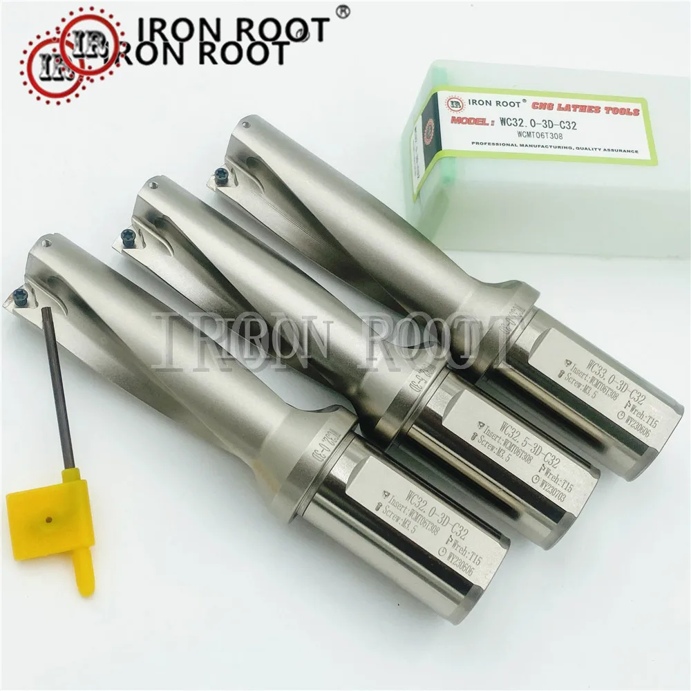 IRON ROOT U Drill 3D Drilling Depth 30.5-35 CNC Drilling Tool Indexable U Deep Hole Drill Violent Drill Suitable For WCMX050308
IRON ROOT U Drill 3D Drilling Depth 30.5-35 CNC Drilling Tool Indexable U Deep Hole Drill Violent Drill Suitable For WCMX050308