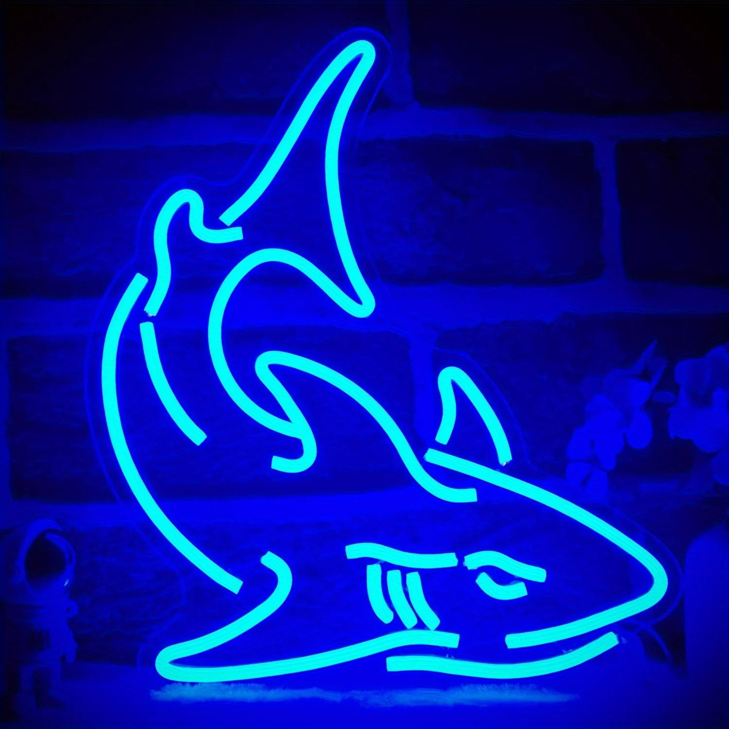 Shark Theme LED Neon, USB Dimming Function, Ocean Elements Wall Decor, Light Up Game Area, Bedroom, Party Place
Shark Theme LED Neon, USB Dimming Function, Ocean Elements Wall Decor, Light Up Game Area, Bedroom, Party Place