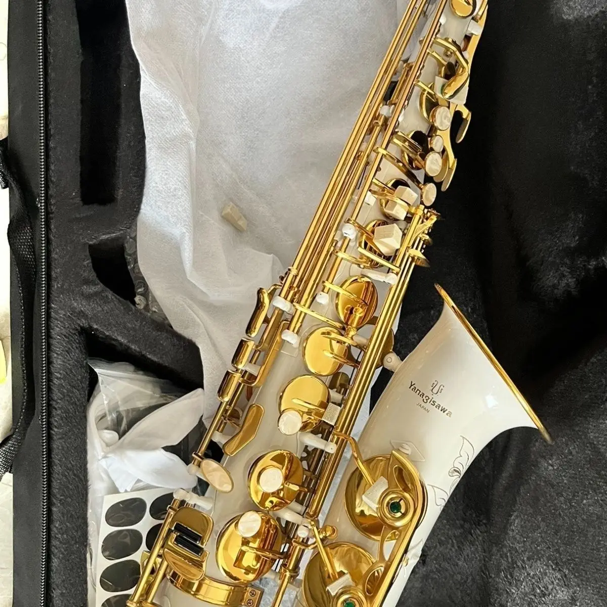 Liuze Midrange Saxophone A-992 Electric Paint White Color Paint Mid range Saxophone Special Promotion sk-005
Liuze Midrange Saxophone A-992 Electric Paint White Color Paint Mid range Saxophone Special Promotion sk-005
