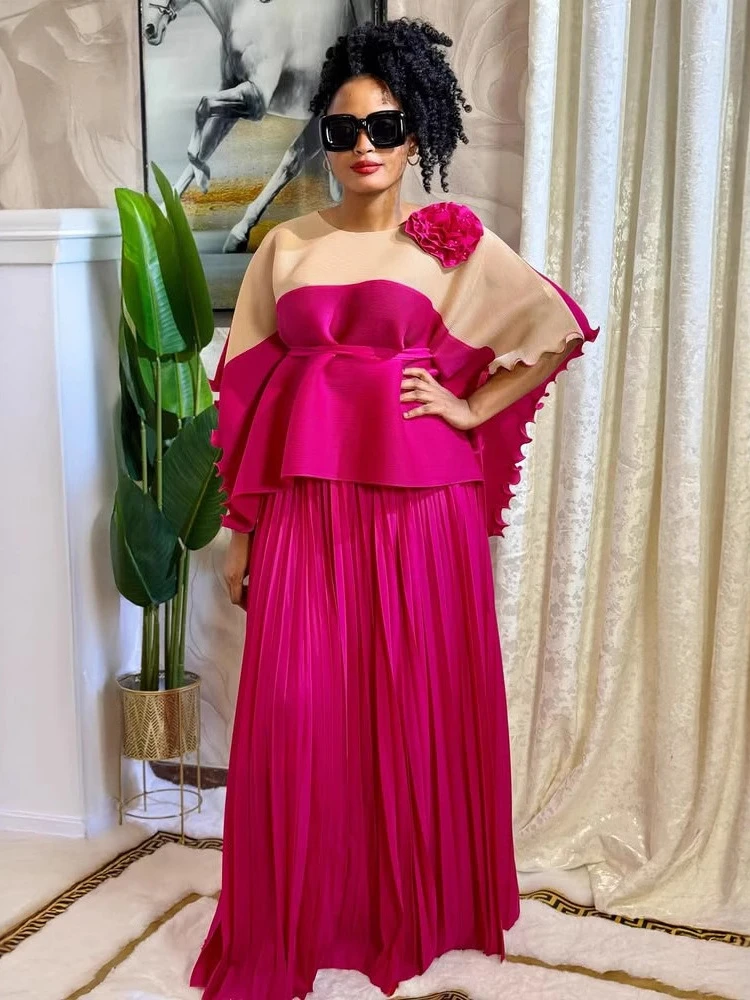 ANLAN Fold 2025 Summer New Pleated Color-Collision Women's 2-Piece Sets + Loose Casual A Line Loose Skirt Fashion Set 6AN9517
ANLAN Fold 2025 Summer New Pleated Color-Collision Women's 2-Piece Sets + Loose Casual A Line Loose Skirt Fashion Set 6AN9517