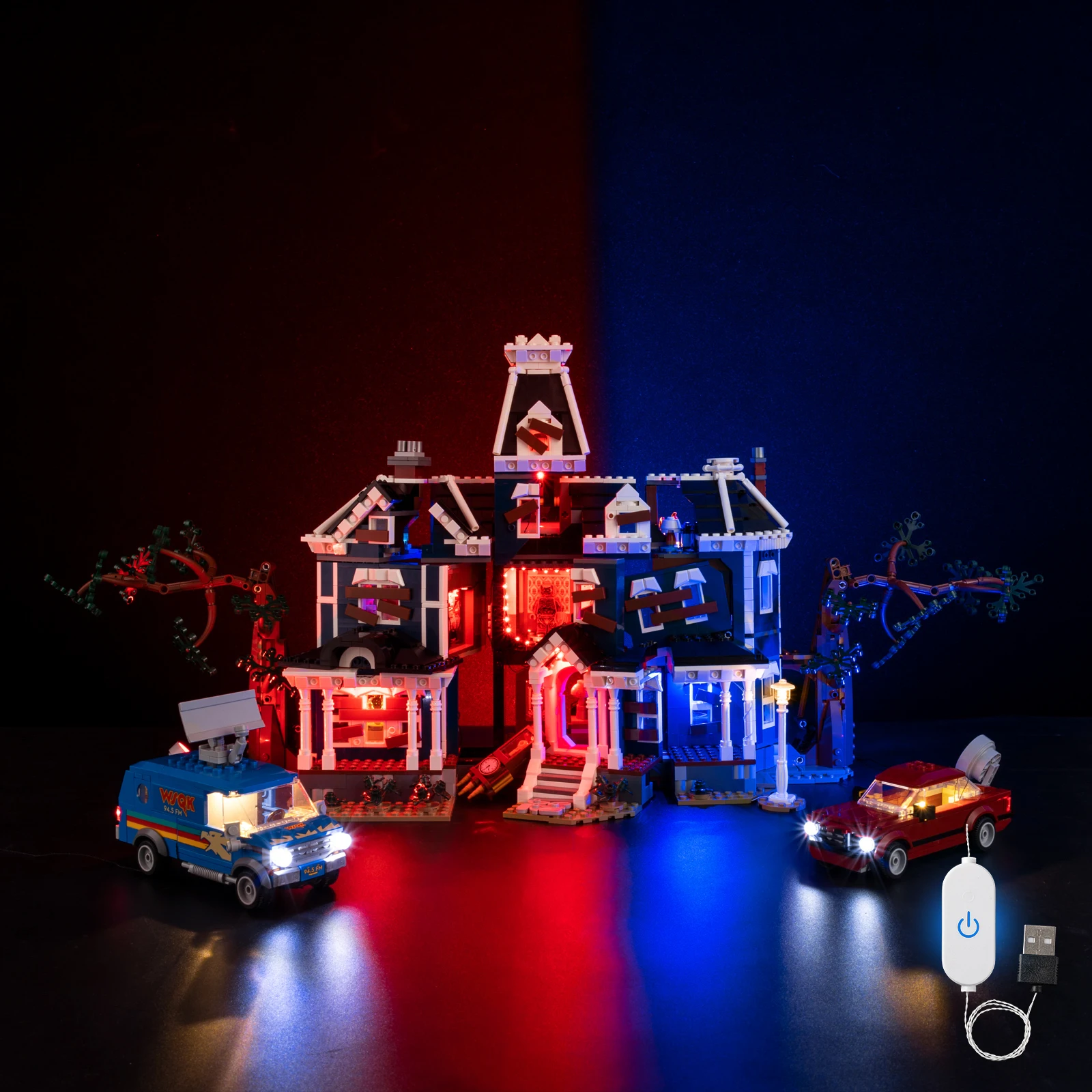 Набор осветительных приборов для LEGO Stranger Things The Creel House Movie 11370, сенсорная версия, не включает строительные блоки (только комплект светодиодных ламп)
Набор осветительных приборов для LEGO Stranger Things The Creel House Movie 11370, сенсорная версия, не включает строительные блоки (только комплект светодиодных ламп)