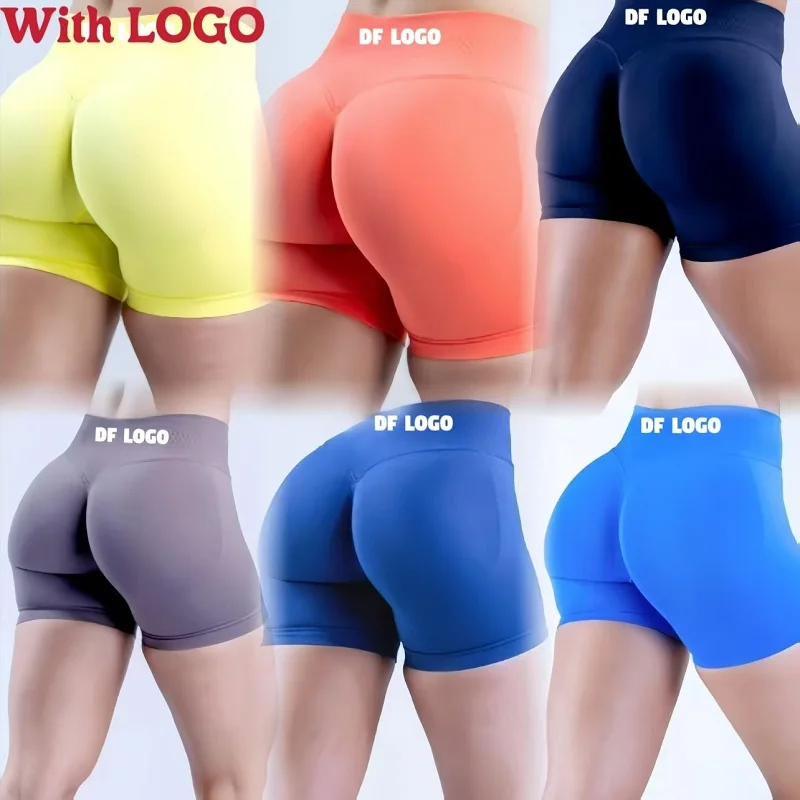 DF Impact Shorts with Logo 4.5'' Low Waist Seamless Yoga Shorts Scrunch Bum Gym Shorts Workout Biker Short Stretch Fitness Short
DF Impact Shorts with Logo 4.5'' Low Waist Seamless Yoga Shorts Scrunch Bum Gym Shorts Workout Biker Short Stretch Fitness Short