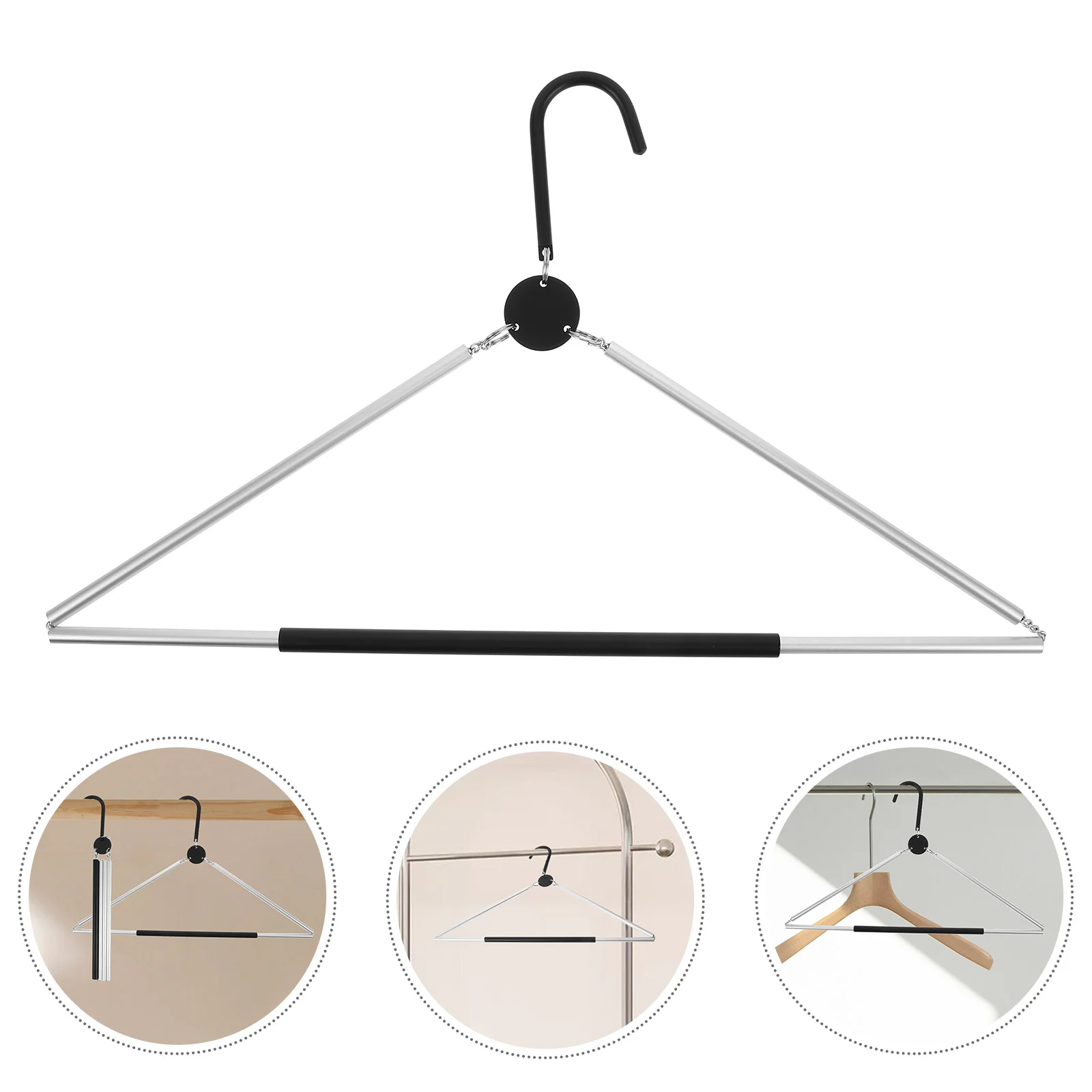 Folding Hanger Foldable Hangers for Cruise Space Travel Aluminum Wire Collapsible Closet
Folding Hanger Foldable Hangers for Cruise Space Travel Aluminum Wire Collapsible Closet