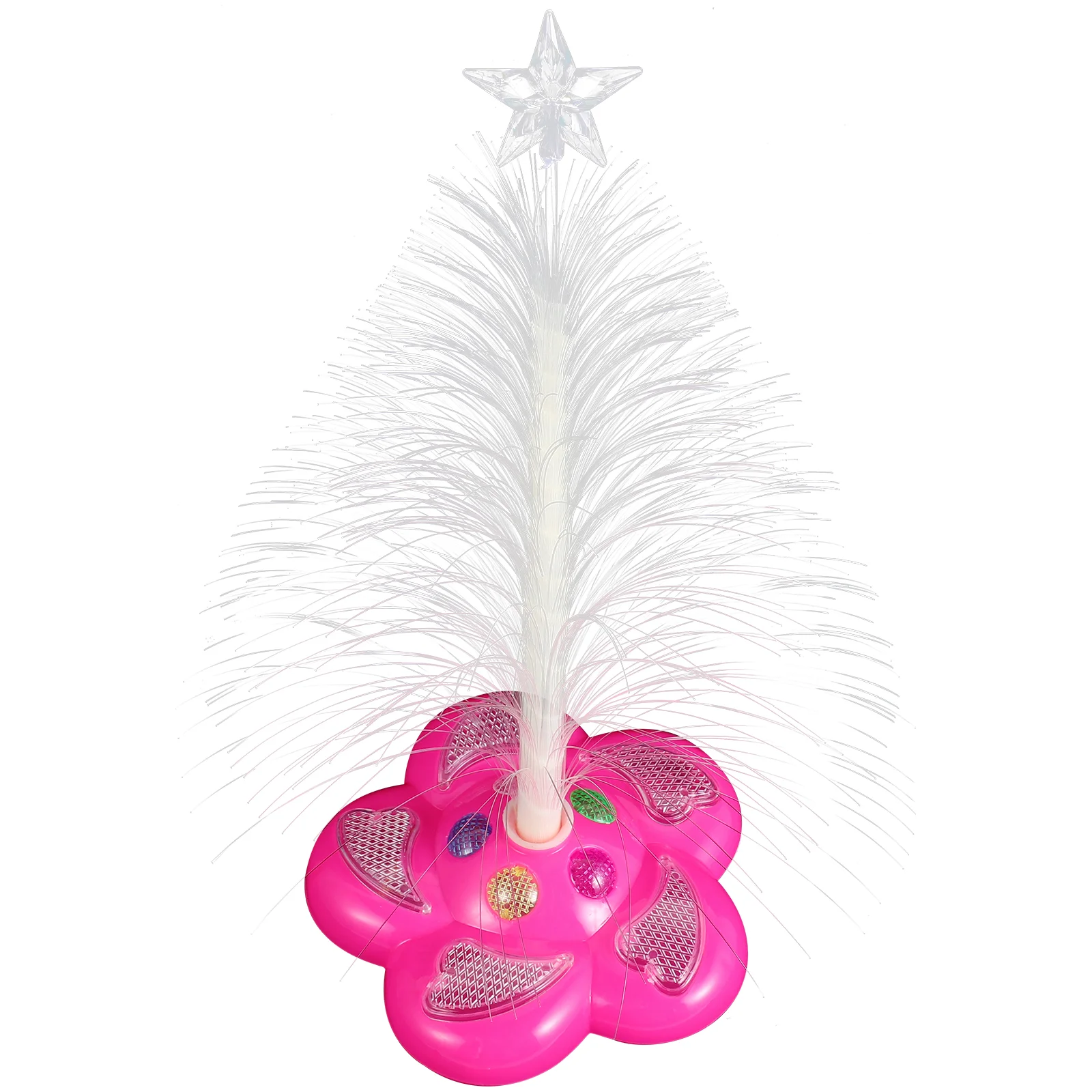 LED Fiber Optic Colorful Flash Christmas Tree Night Light Christmas Party Home Decoration Light (Random Color, No )
LED Fiber Optic Colorful Flash Christmas Tree Night Light Christmas Party Home Decoration Light (Random Color, No )