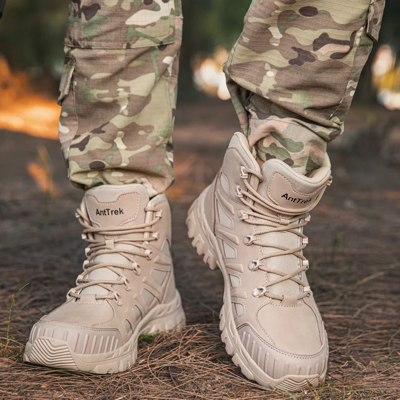 Men New Tactical Boots Outdoor Ultrallight Hunting Boots Safety Anti-Slip Male High Quality Desert Boot Waterproof Army Boots
Men New Tactical Boots Outdoor Ultrallight Hunting Boots Safety Anti-Slip Male High Quality Desert Boot Waterproof Army Boots