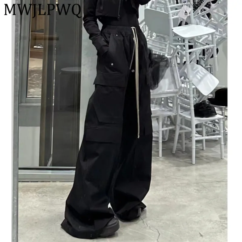 MWJLPWQ American High Street RO Style Wide-Leg Trousers Men's Trendy Dark Multi-Pocket Cargo Flared Pants Spring Autumn 16656
MWJLPWQ American High Street RO Style Wide-Leg Trousers Men's Trendy Dark Multi-Pocket Cargo Flared Pants Spring Autumn 16656