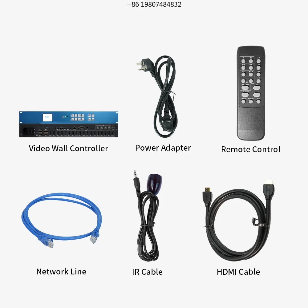 Seamless Switching for Control Room 4K60 4x4 Multi-Task Video Processor 4-Screen Simultaneous Display with 1-KVM Control 4 PCs
Seamless Switching for Control Room 4K60 4x4 Multi-Task Video Processor 4-Screen Simultaneous Display with 1-KVM Control 4 PCs