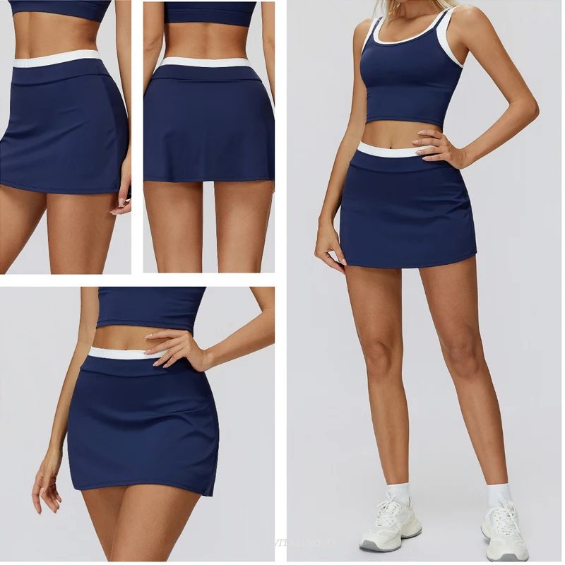 Womens Tennis Skirt with Pocket High Waisted Athletic Workout Skort for Golf Running Pickleball A Line
Womens Tennis Skirt with Pocket High Waisted Athletic Workout Skort for Golf Running Pickleball A Line