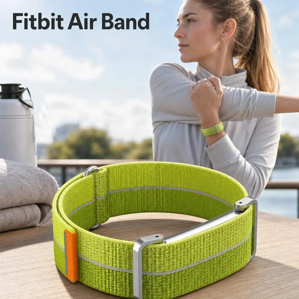 Nylon Braided Replacement Band For Google Fitbit Air Integrated Metal Frame Quick-Release Breathable Multi-Color
Nylon Braided Replacement Band For Google Fitbit Air Integrated Metal Frame Quick-Release Breathable Multi-Color