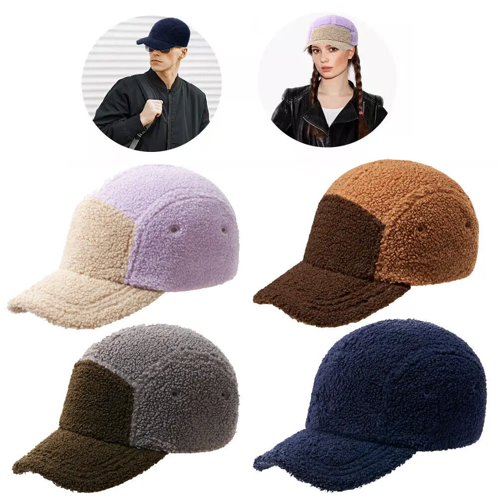 Baseball Cap Winter Fleece Hat Adjustable Curved Cap Hat Fashion for Men Women Autumn Winter Warm hat 
Baseball Cap Winter Fleece Hat Adjustable Curved Cap Hat Fashion for Men Women Autumn Winter Warm hat