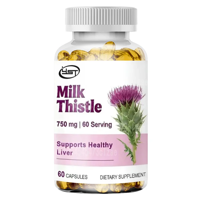 Капсулы с расторопшей 750 мг для здоровья печени, 60 капсул
Капсулы с расторопшей 750 мг для здоровья печени, 60 капсул
