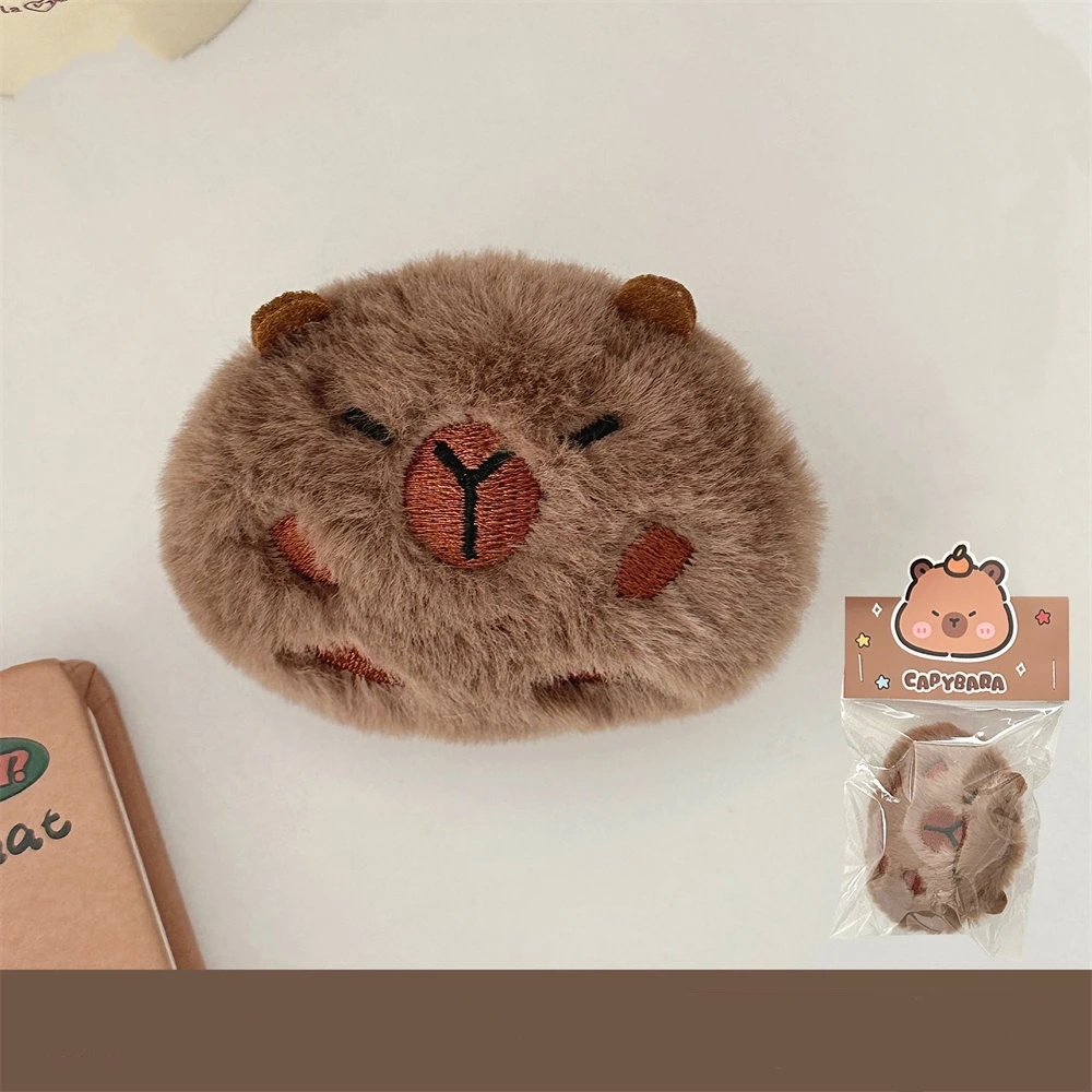 Creative Plush Capybara Keychain Fluffty Animal Doll Cartoon Capybara Doll Brooch Bag Pendant Key Ring Pendant Men Women
Creative Plush Capybara Keychain Fluffty Animal Doll Cartoon Capybara Doll Brooch Bag Pendant Key Ring Pendant Men Women