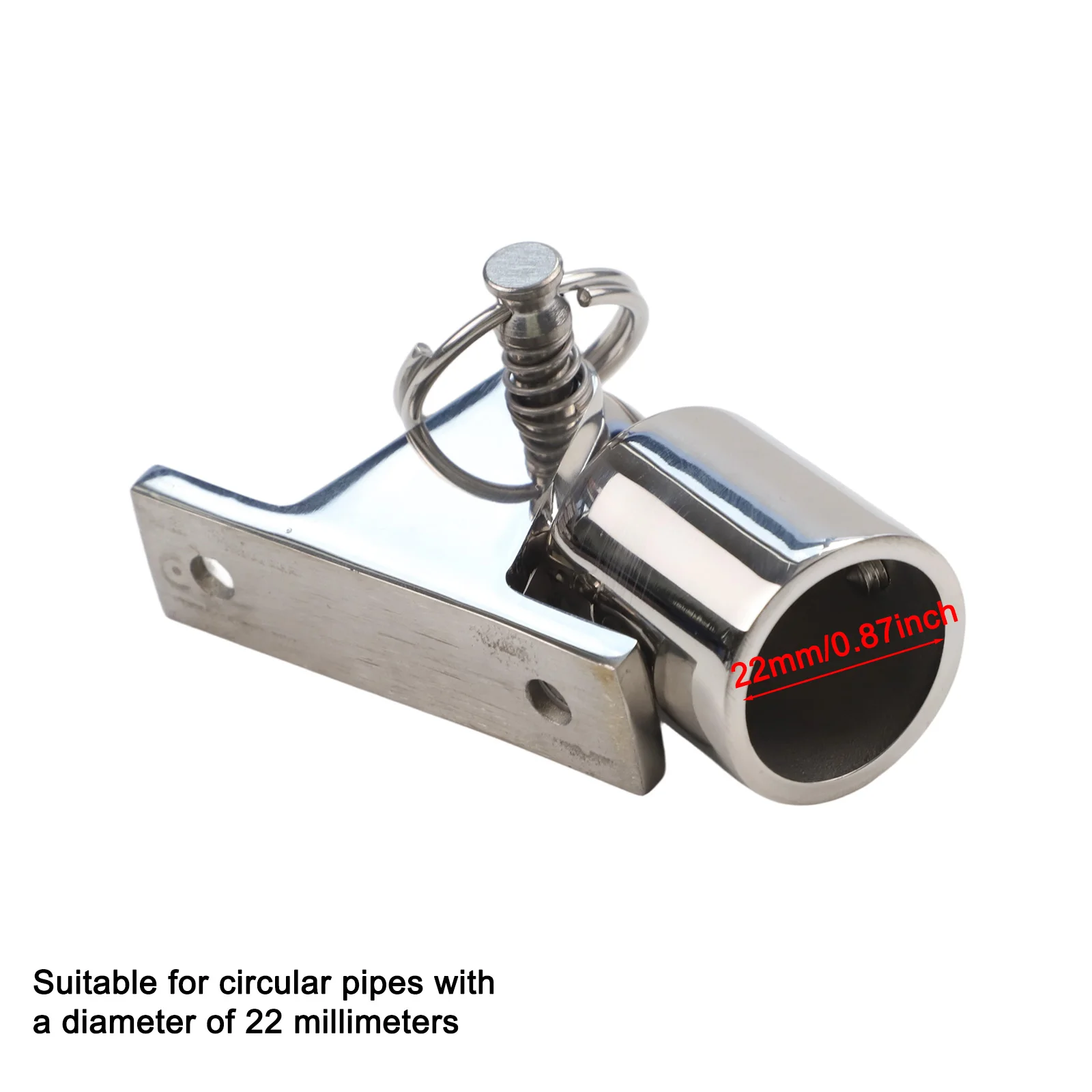 Marine Grade Stainless Steel 316 Hardware Kit with 2 Deck Hinges 2 Eye End Quick Release Pins and Mounting Screws
Marine Grade Stainless Steel 316 Hardware Kit with 2 Deck Hinges 2 Eye End Quick Release Pins and Mounting Screws
